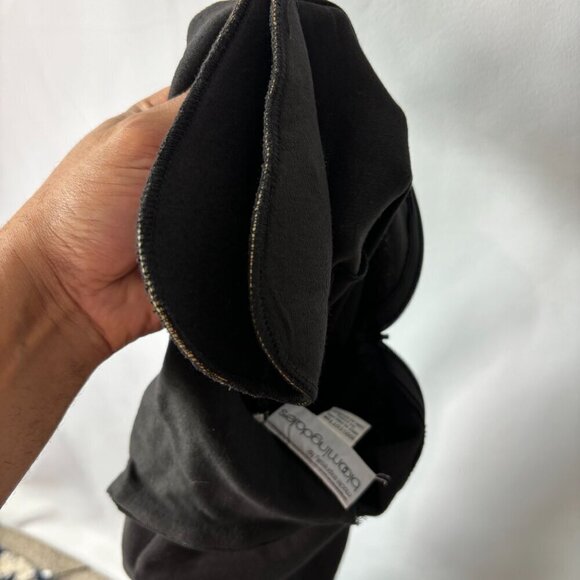 Bloomingdale's Women's Black Collared Zip Up Long Sleeve Maxi Dress Size Large - Picture 13 of 13